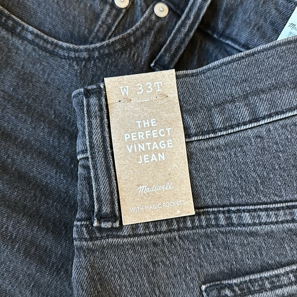 Madewell Perfect Vintage Jean 33 Tall - Picture 4 of 6